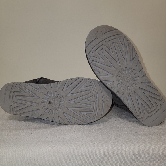 UGG Gray Swavorski Midi Boot Style 1110420 US 6 - Picture 4 of 8